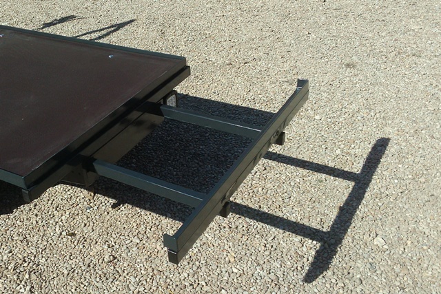 rallonge sur plateau transporteur lectrique pour transport de big de 2.5m