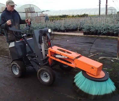 brosse lectrique lectrique pour le nettoyage des baches