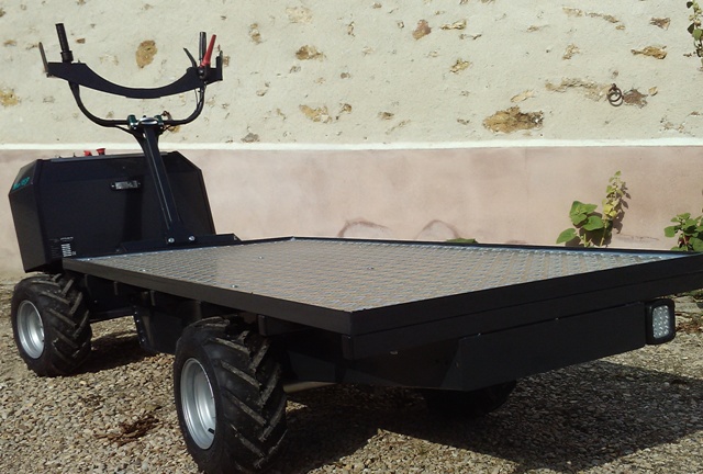 plateau avec planche alu