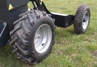 low ground pressure with Extramate electric carrier