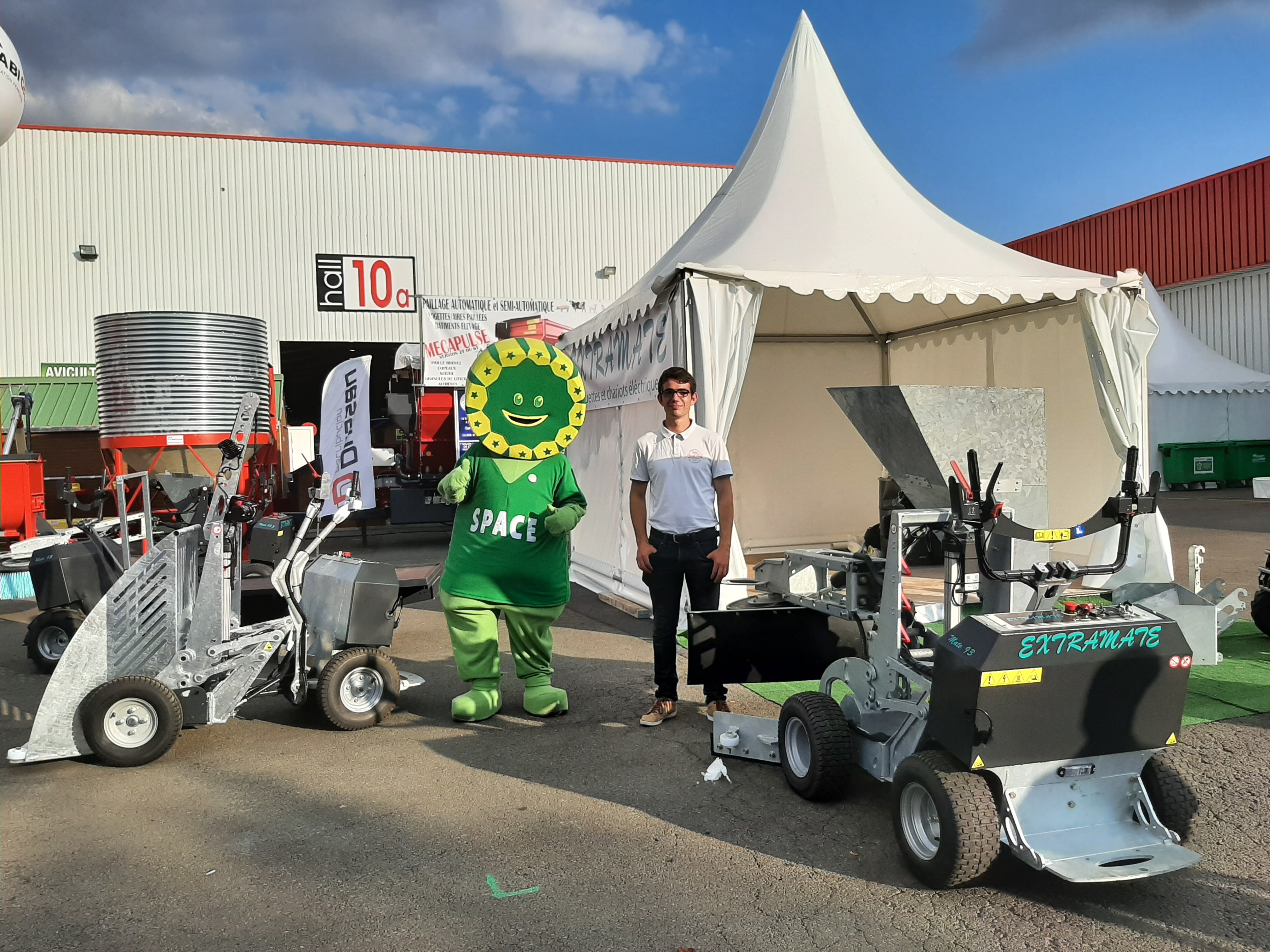 stand extramate sur le Space 